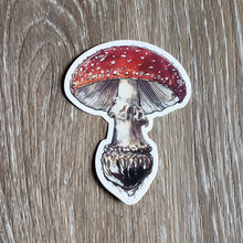 Load image into Gallery viewer, Fly Agaric Mushroom Vinyl Sticker

