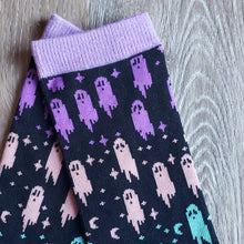 Load image into Gallery viewer, Rainbow Ghosts Crew Socks
