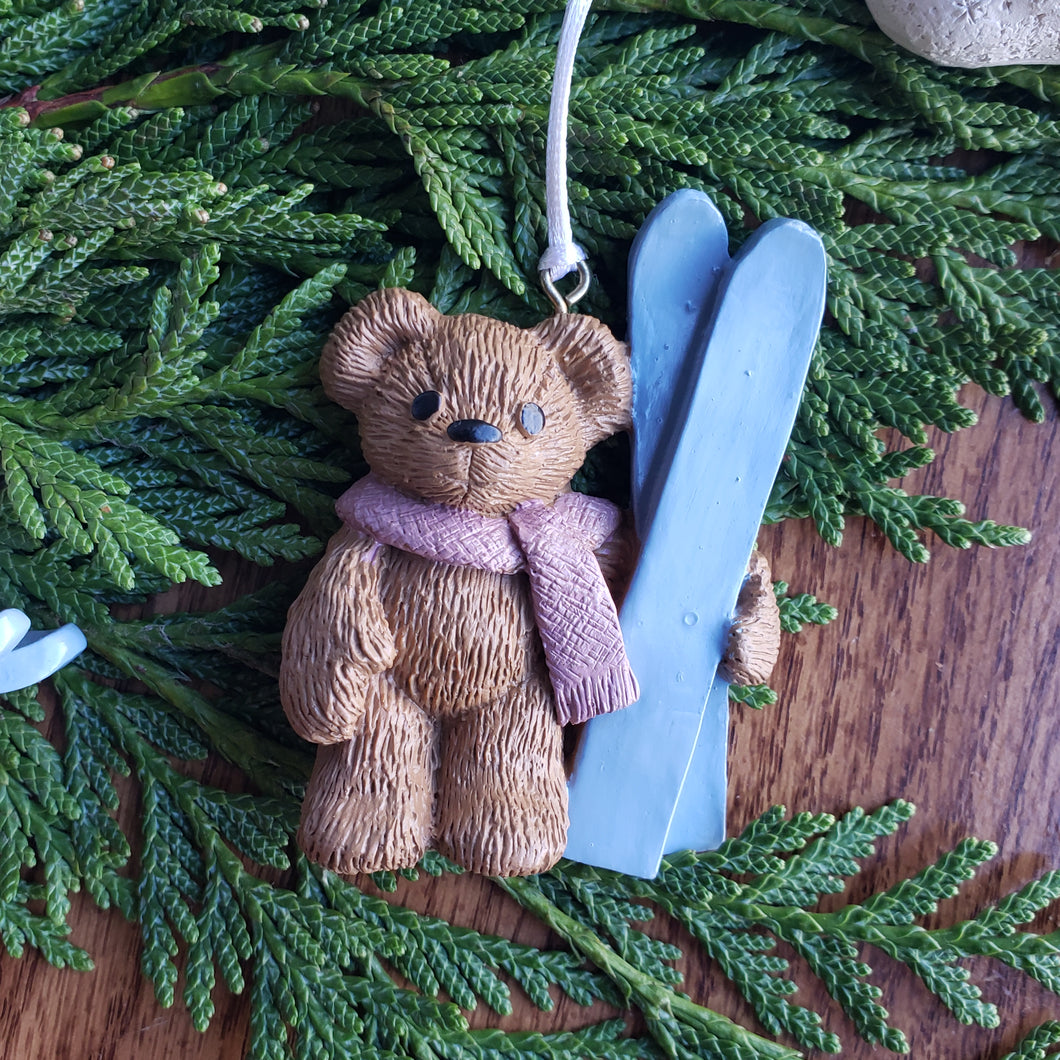 Vintage Teddy Bear Ornament