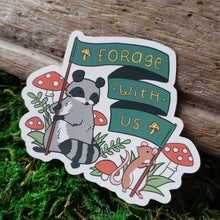 Load image into Gallery viewer, &quot;Forage With Us&quot; Vinyl Sticker
