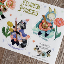 Load image into Gallery viewer, Party of Flowers Vinyl Sticker Sheet
