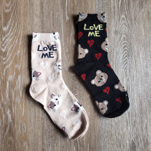 Load image into Gallery viewer, &quot;Love Me&quot; Heart Socks
