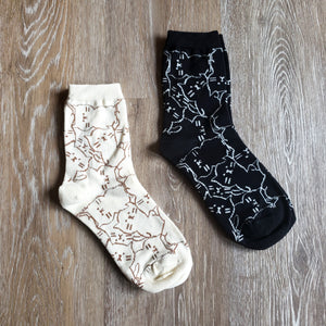 Cat Pile Socks