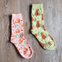 Load image into Gallery viewer, Forest Animal Pattern Socks
