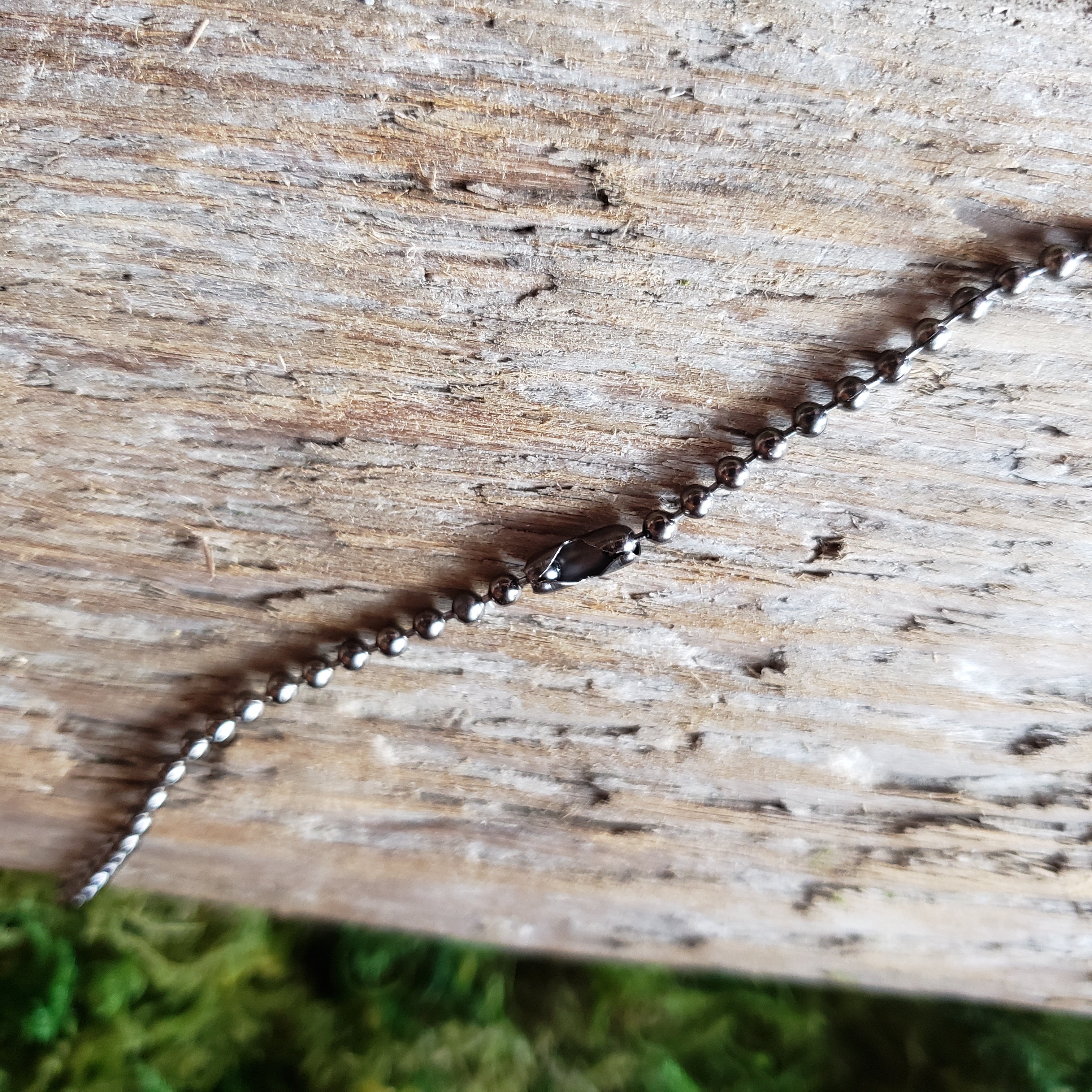 Copper Shungite Raven Necklace