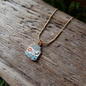 Oat Milk Charm Necklace