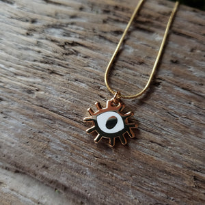 Eye Charm Necklace