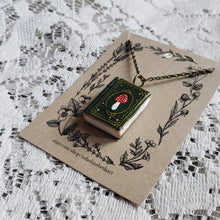 Load image into Gallery viewer, Handmade Mushroom Tome Pendant
