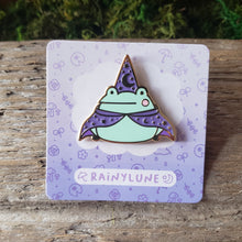 Load image into Gallery viewer, Wizard Frog Enamel Pin
