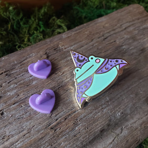 Wizard Frog Enamel Pin