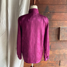Load image into Gallery viewer, 80s Vintage High Collar Blouse
