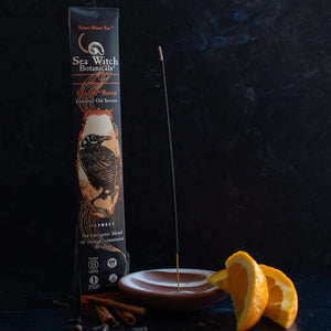 "Quoth the Raven"  Orange, Cinnamon, and Clove Incense