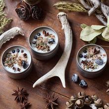 Load image into Gallery viewer, &quot;Yule&quot; Winter Solstice Soy Spell Candle
