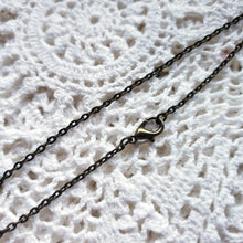 Load image into Gallery viewer, Tiny Embroidered White Rose Necklace
