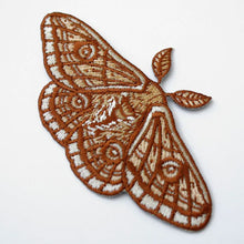 Load image into Gallery viewer, Emperor Moth Iron-On Patch
